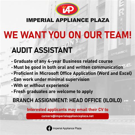 careers@imperialapplianceplaza.net|Imperial Appliance Plaza.